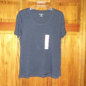 EDDIE BAUER midnight navy S/S t-shirt sz S woman's - NWT